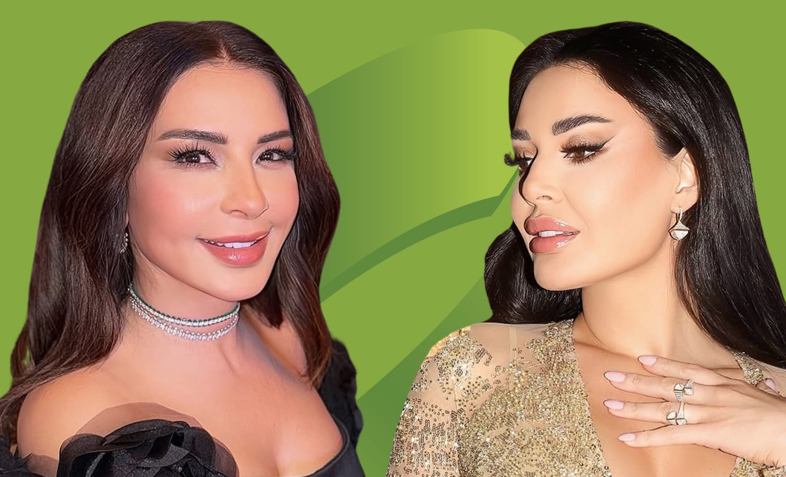 ودّ ومحبة بين سيرين عبد النور وماغي بو غصن في دبي…هذا ما دار بين النجمتَين