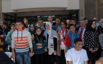 الحريري التقت وفدا فلسطينيا من ابناء أسرى ومدارس الضفة