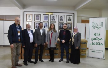 نساند والرعاية يقدمان مساعدات عينية للأسر المتعففة في مدينة صيدا