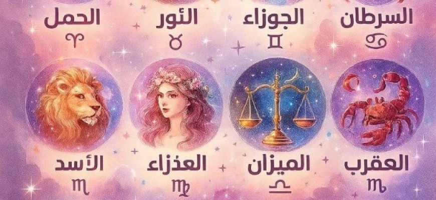 حظك اليوم الثلاثاء.. توقعات الأبراج على الصعيد الصحي والمهني والعاطفي