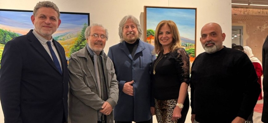 افتتاح لافت لمعرض 