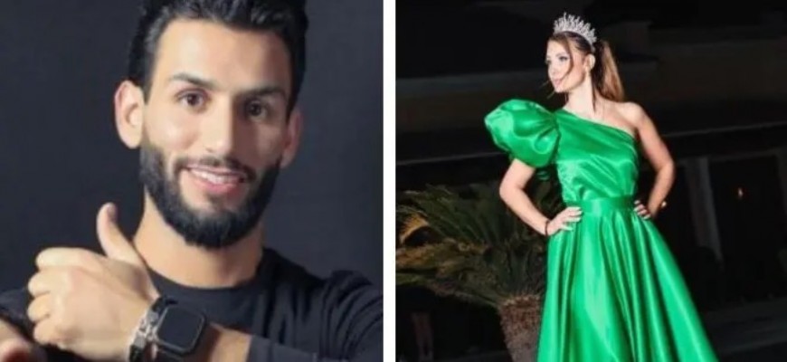 عمل فني يجمع عبدالله السعدي وKristy عمل فني يجمع عبدالله السعدي وKristy