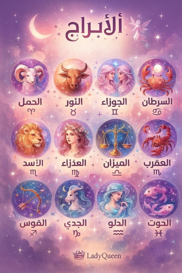 حظك اليوم الاحد.. توقعات الأبراج على الصعيد الصحي والمهني والعاطفي