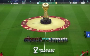 قطر تُشعل شغف العرب من الدوحة.. افتتاح استثنائي لكأس العرب 2025 على أنغام الهوية الواحدة قطر تُشعل شغف العرب من الدوحة.. افتتاح استثنائي لكأس العرب 2025 على أنغام الهوية الواحدة